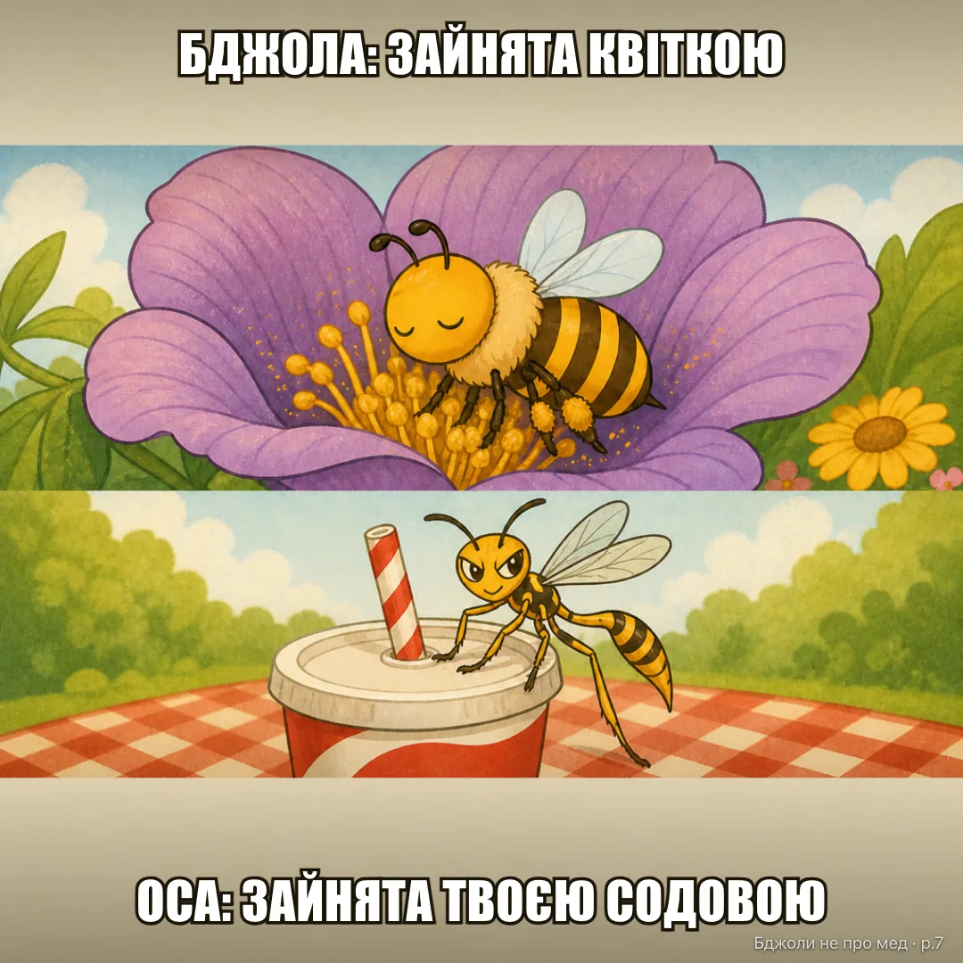 Так чи ні: Дрейк «ні»: «Бджола ганяється за твоєю содовою на пікніку» Дрейк «так»: «Оса ганяється за твоєю содовою на пікніку»